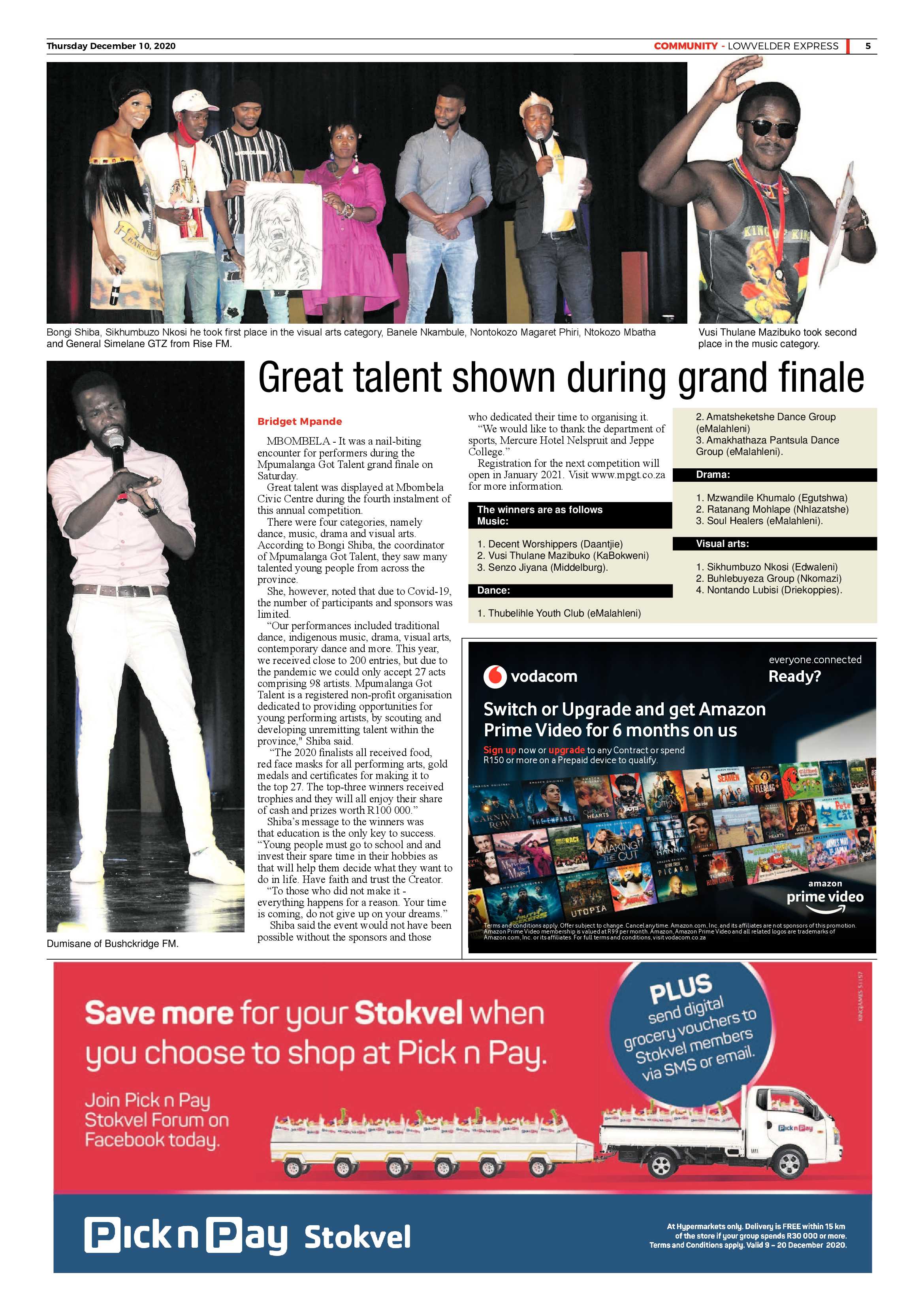 Lowvelder Express 10 December 2020 page 5
