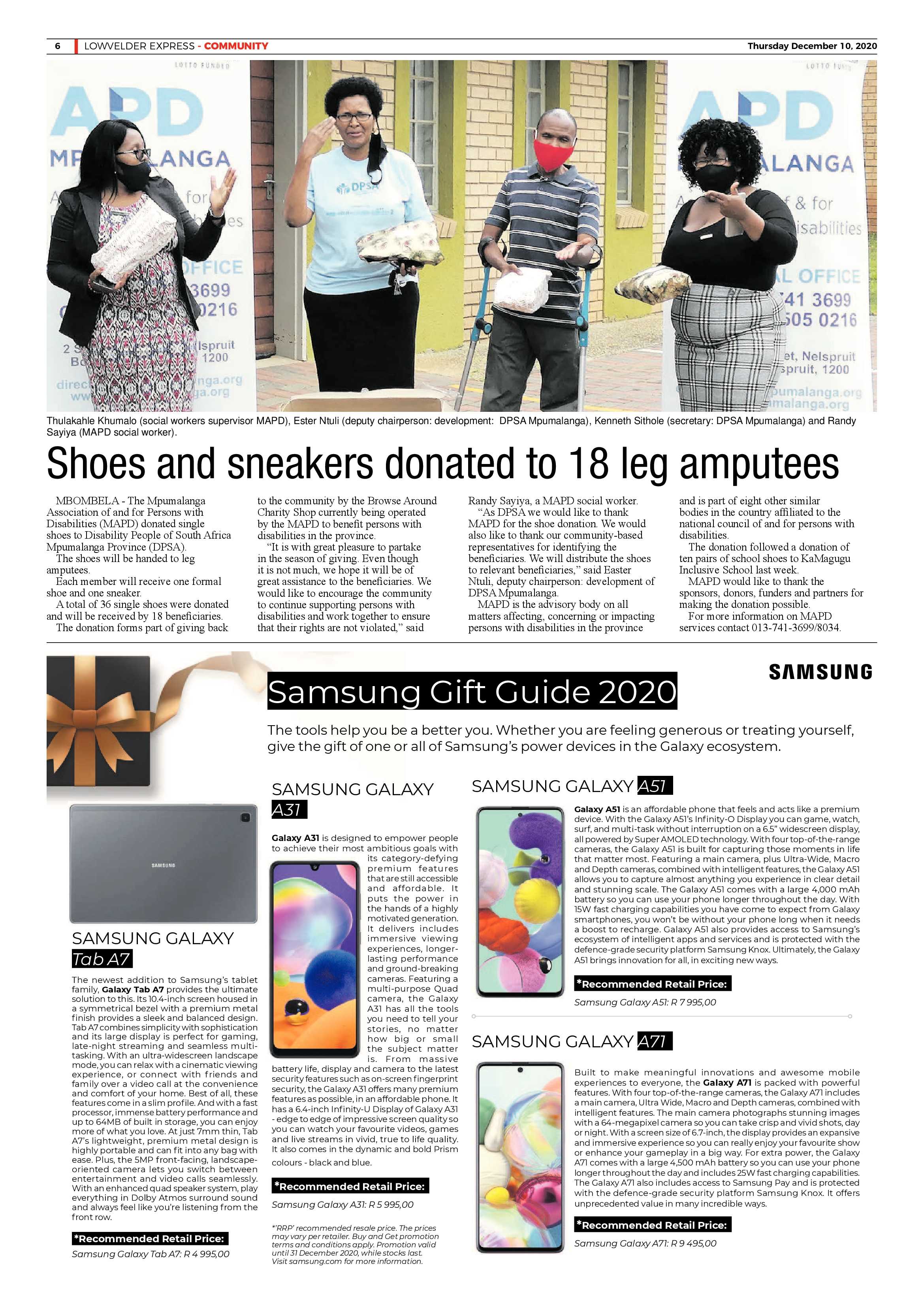 Lowvelder Express 10 December 2020 page 6