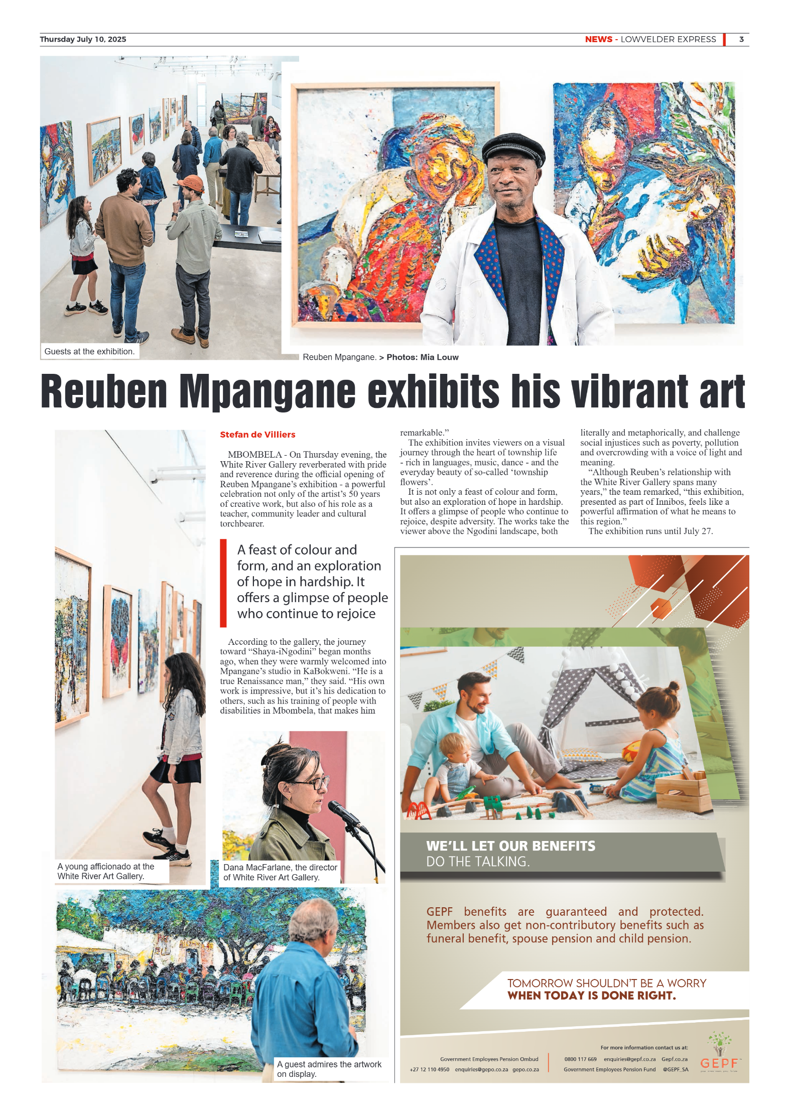 Lowvelder Express 10 July 2025 page 3