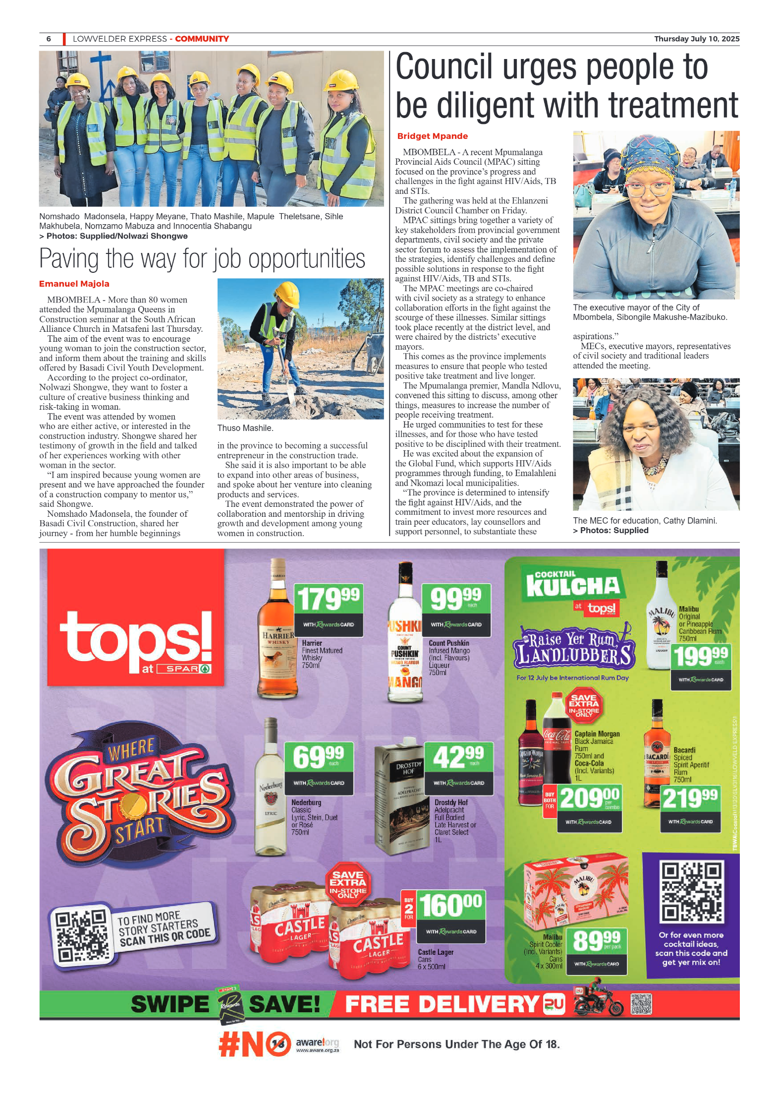 Lowvelder Express 10 July 2025 page 6