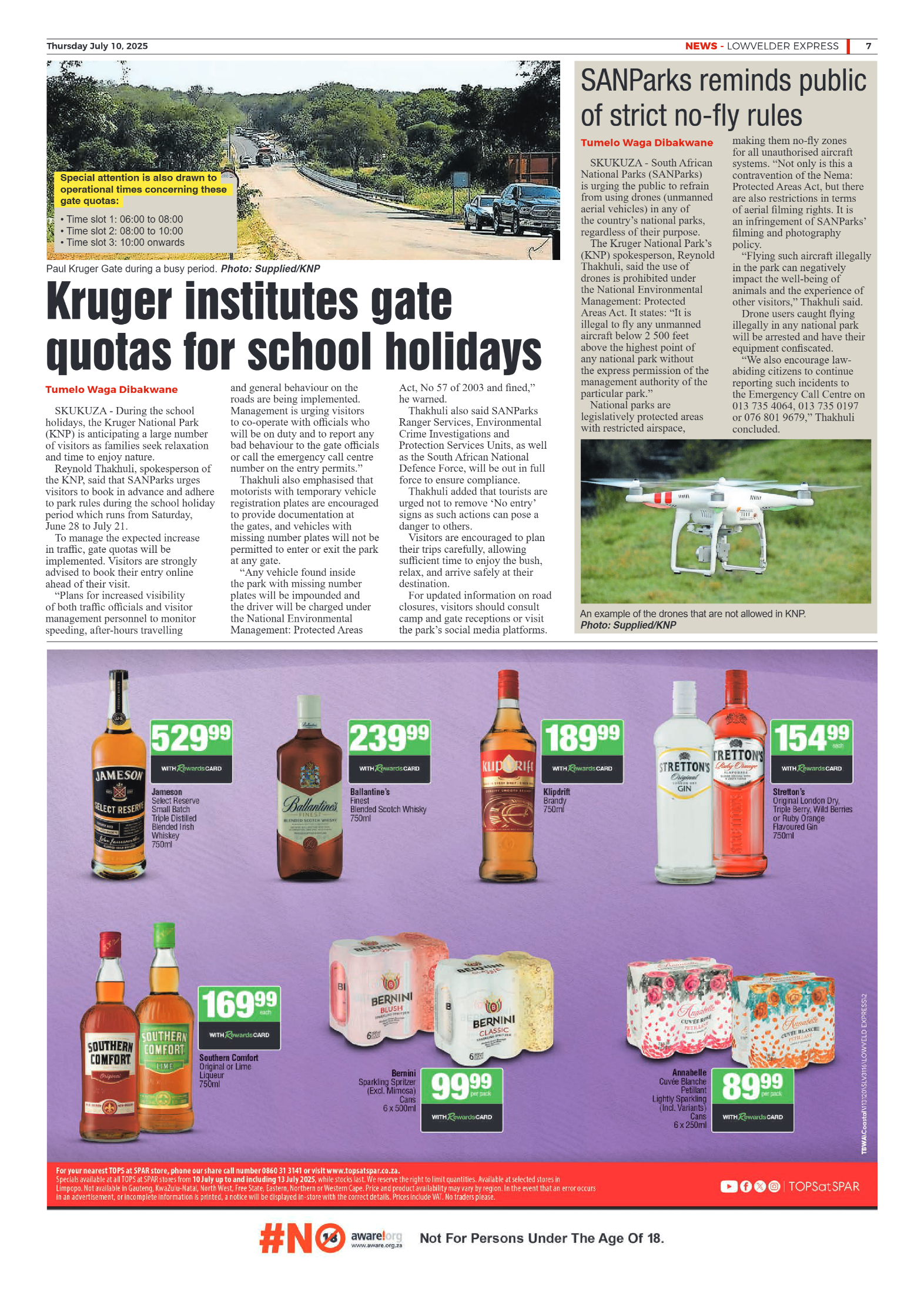 Lowvelder Express 10 July 2025 page 7