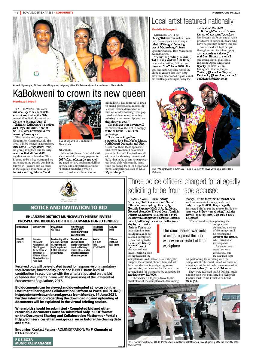 Lowvelder Express 10 June 2021 page 14