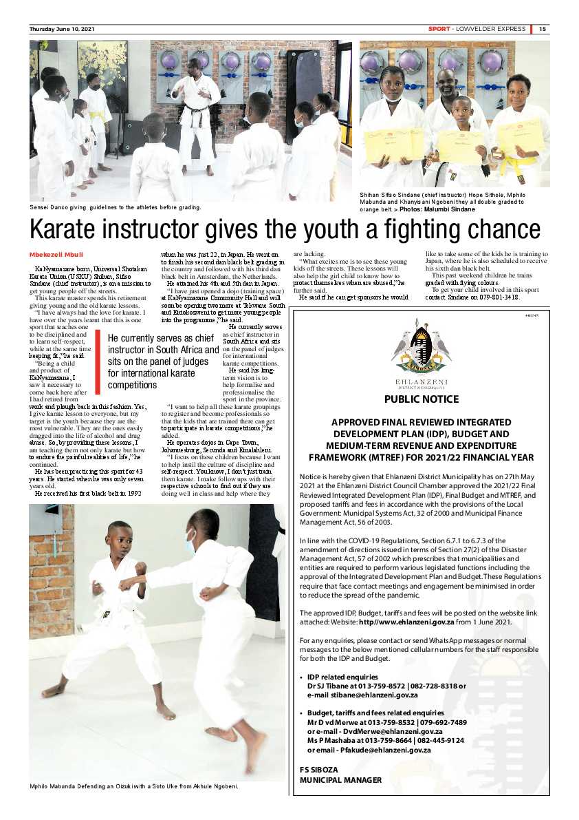 Lowvelder Express 10 June 2021 page 15