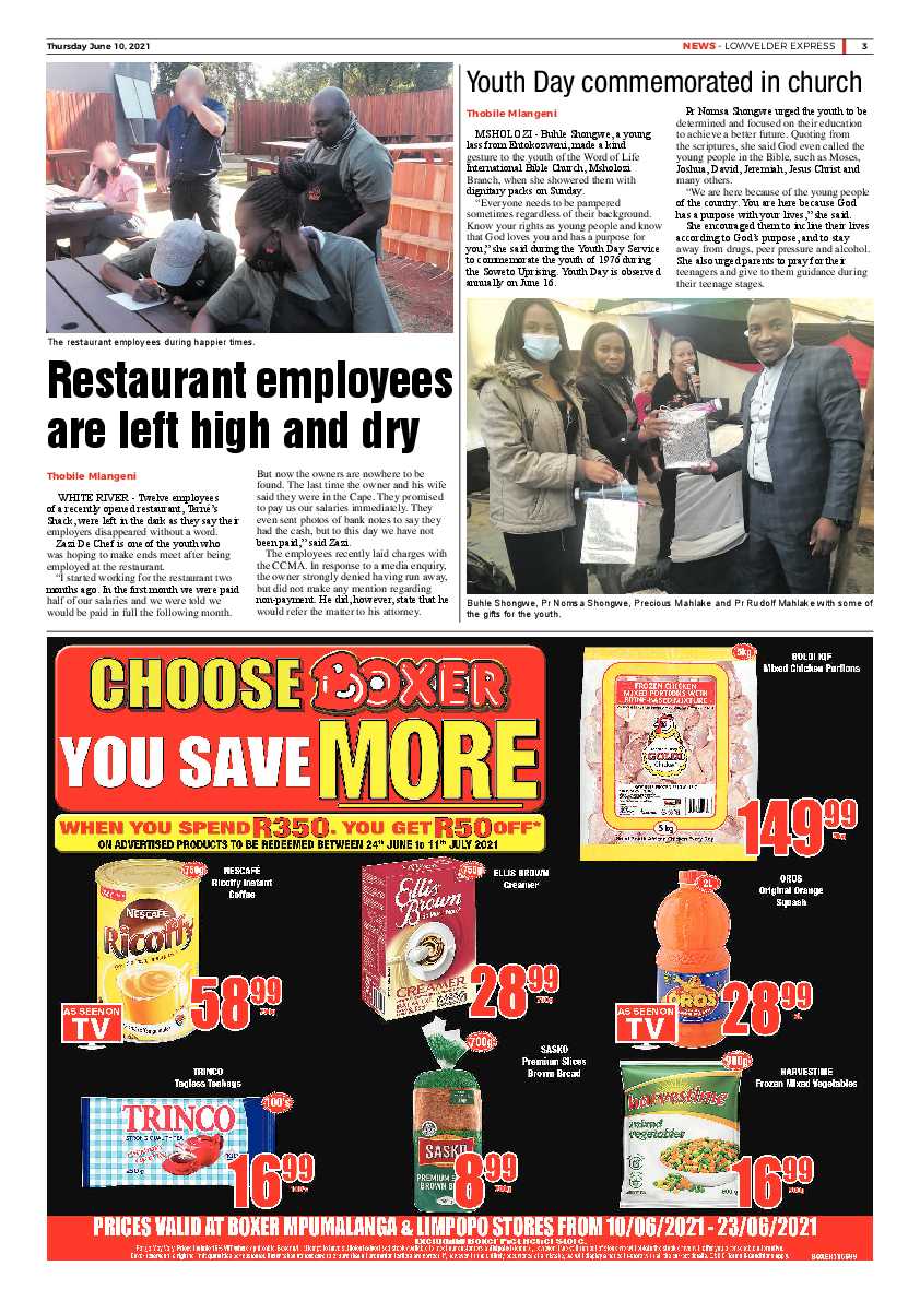 Lowvelder Express 10 June 2021 page 3