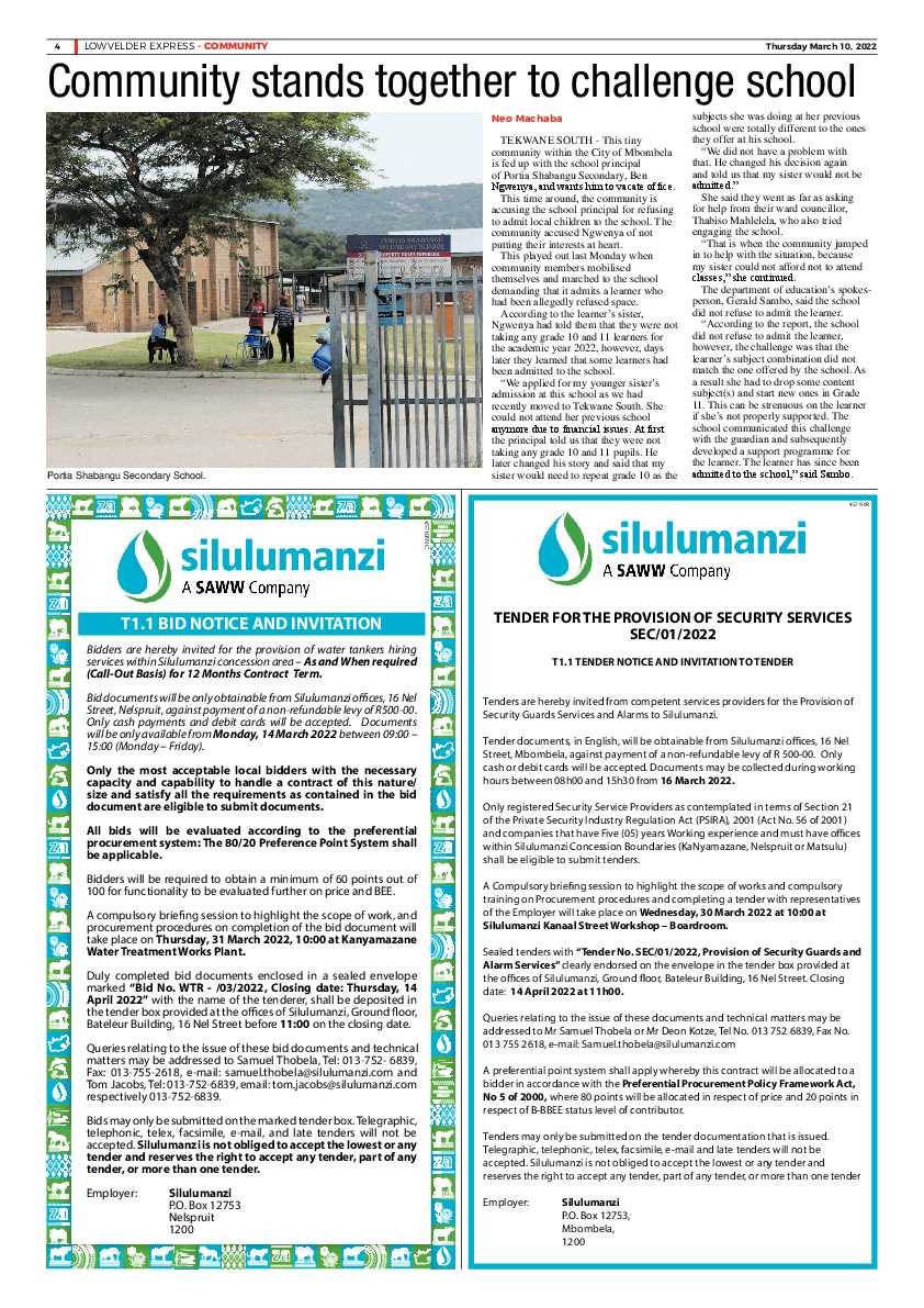 Lowvelder Express 10 March 2022 page 4