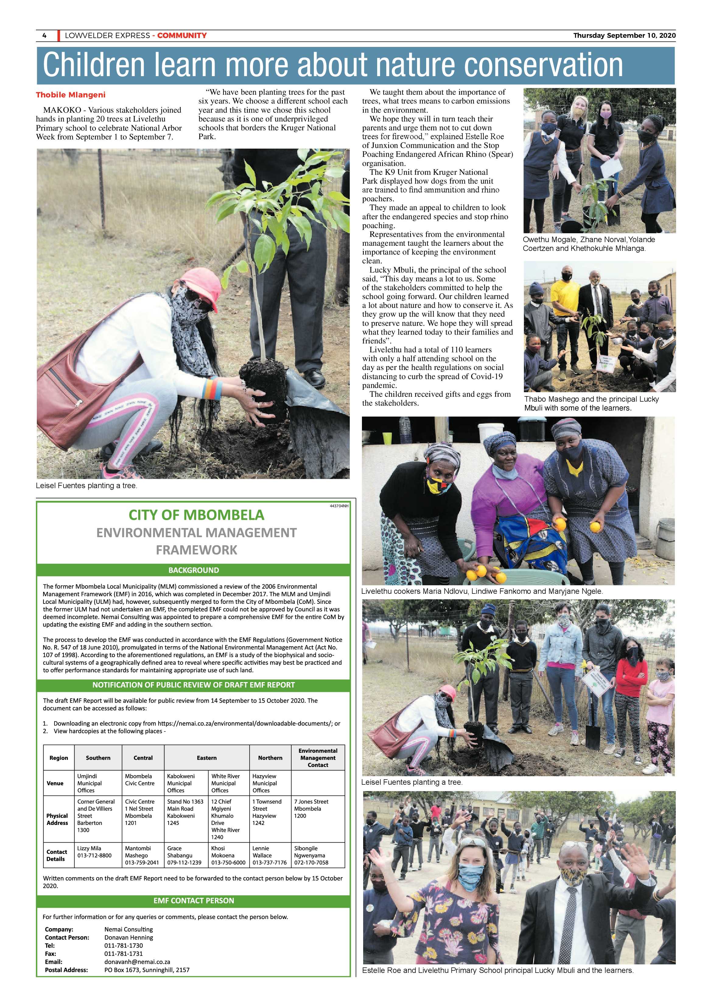 Lowvelder Express 10 September 2020 page 4