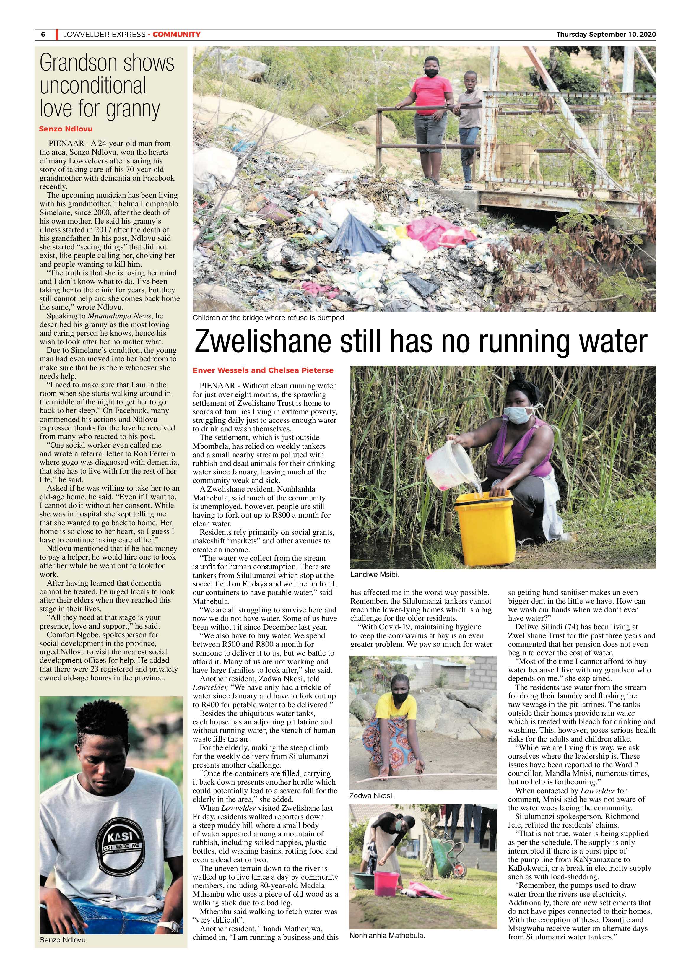 Lowvelder Express 10 September 2020 page 6