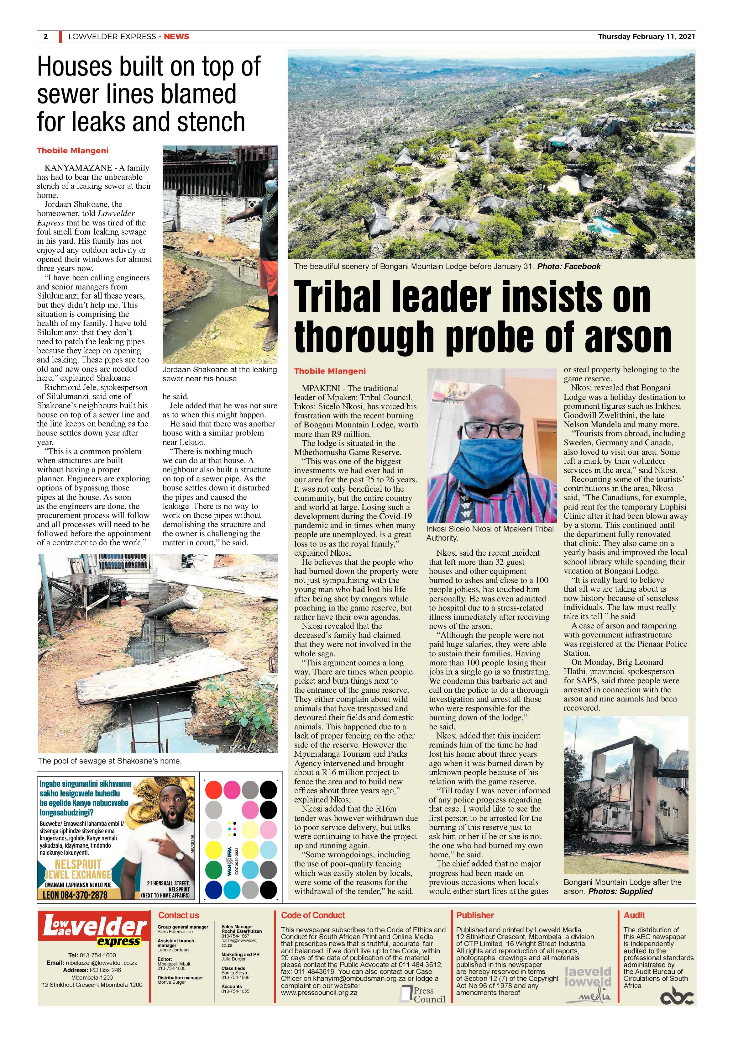 Lowvelder Express 11 February 2021 page 2