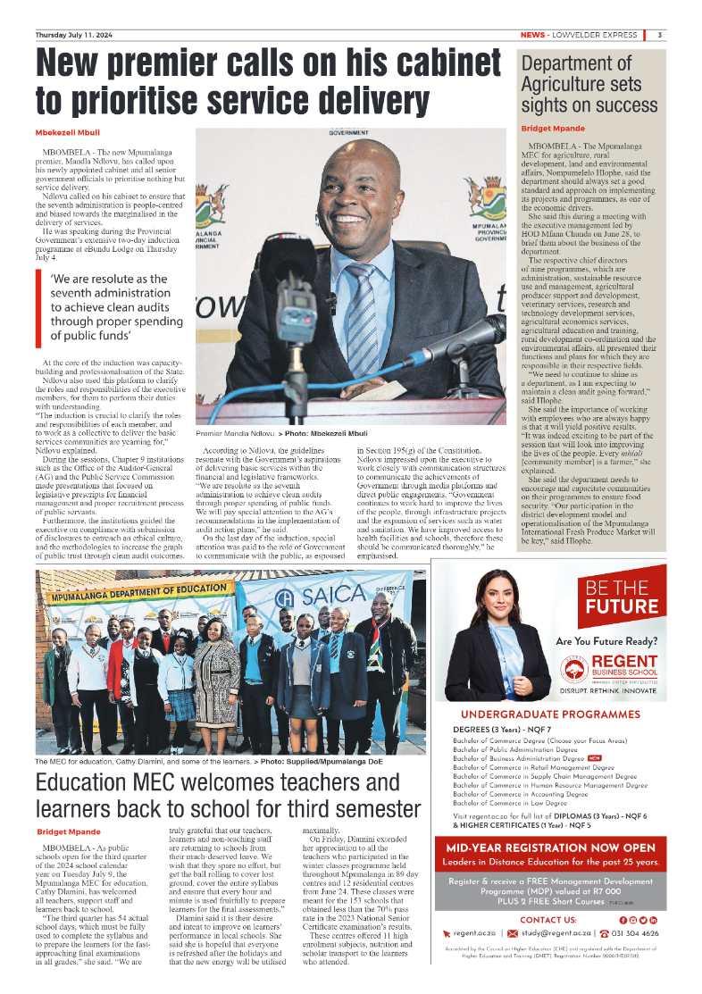 Lowvelder Express 11 July 2024 page 3