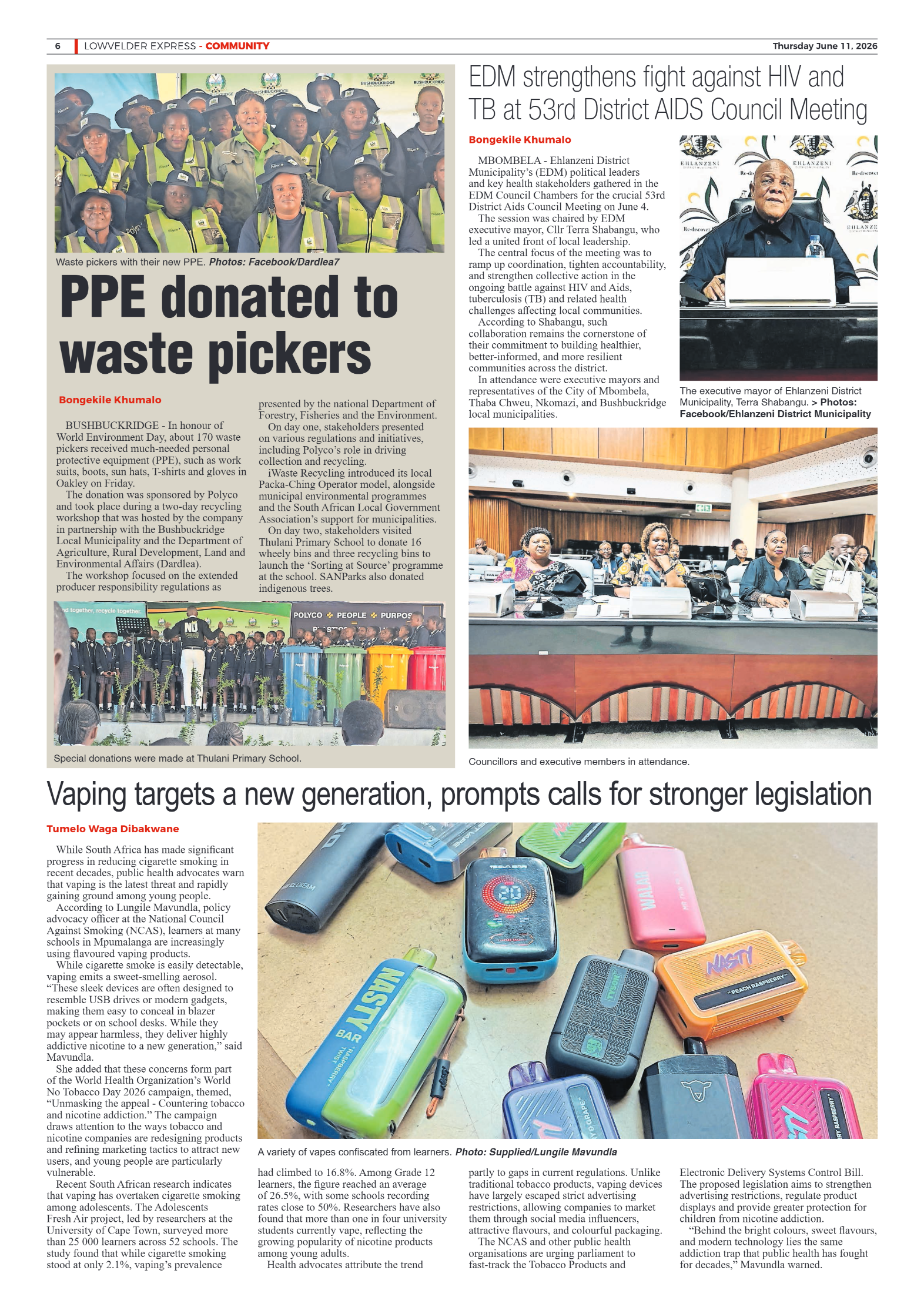 Lowvelder Express 11 June 2026 page 6