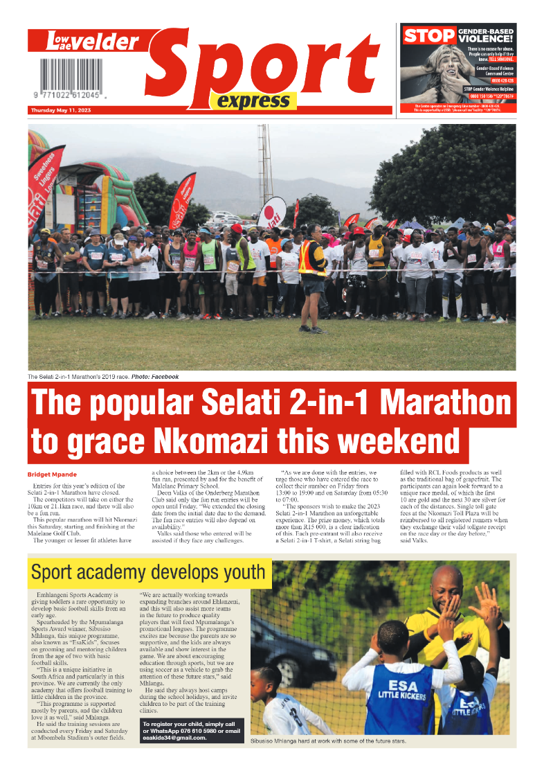 Lowvelder Express 11 May 2023 page 12