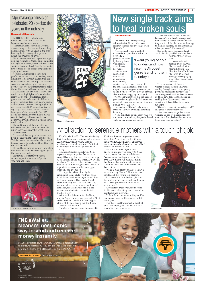 Lowvelder Express 11 May 2023 page 7