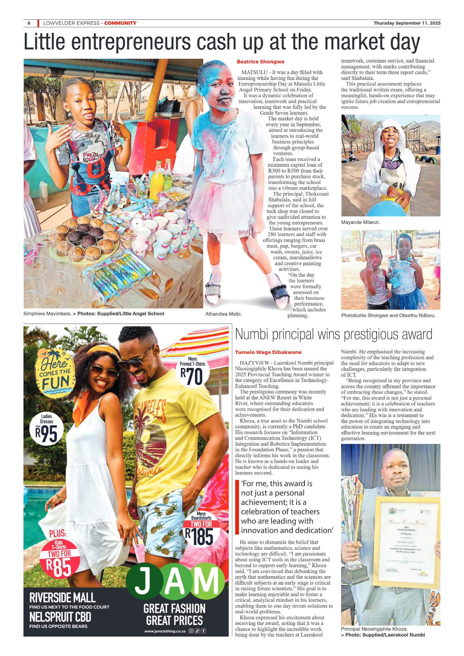 Lowvelder Express 11 September 2025 page 6