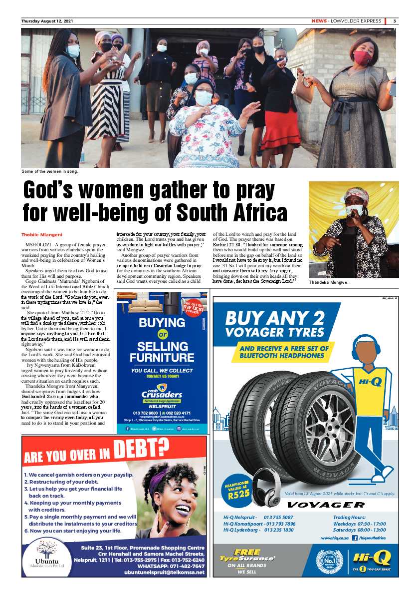 Lowvelder Express 12 August 2021 page 3