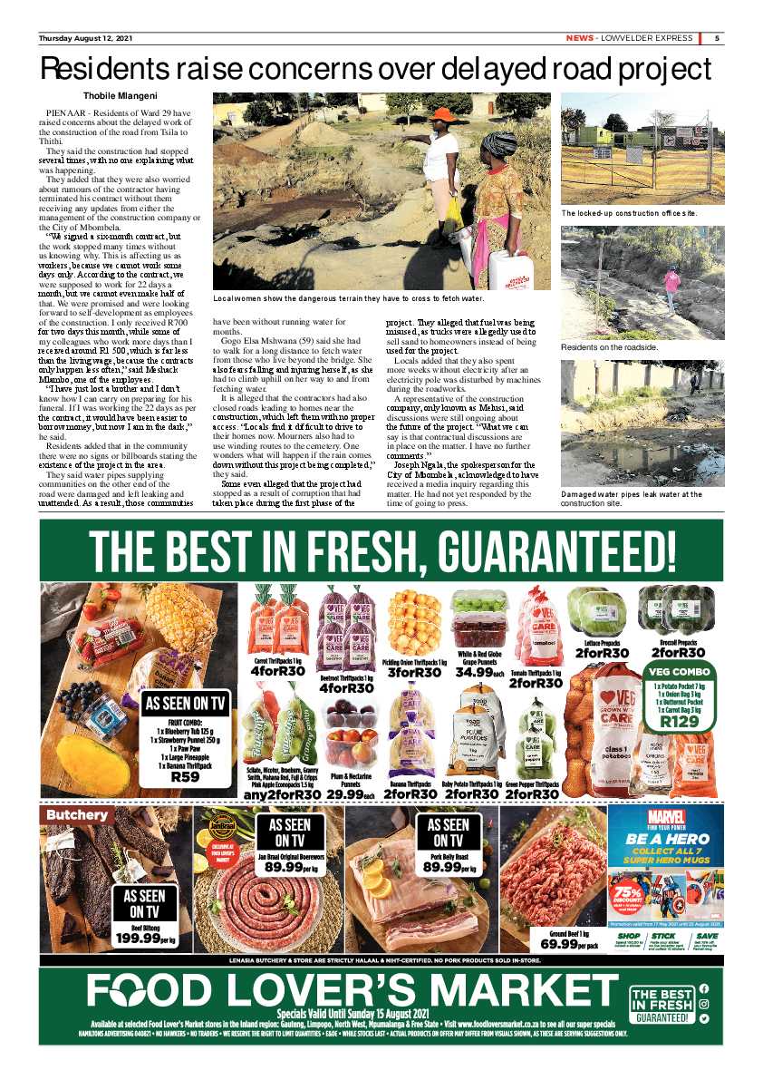 Lowvelder Express 12 August 2021 page 5