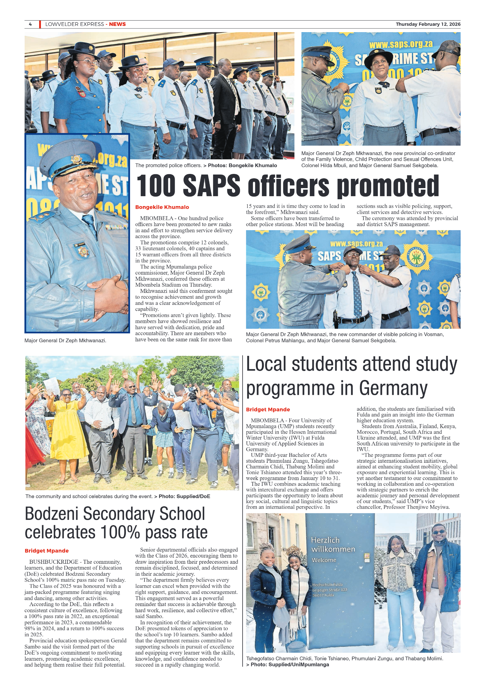 Lowvelder Express 12 February 2016 page 4