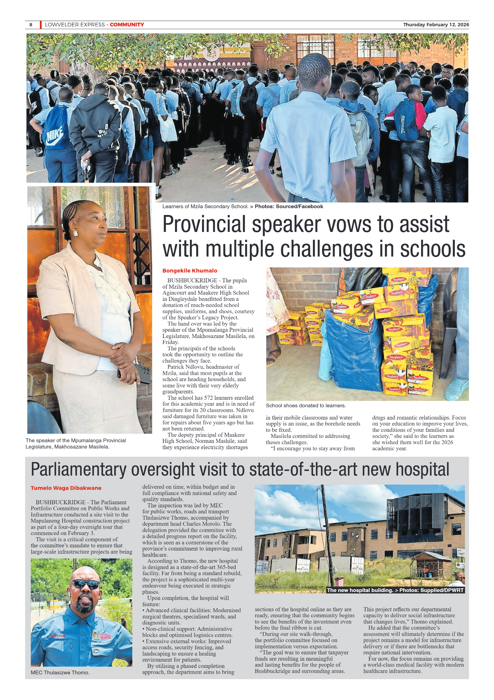 Lowvelder Express 12 February 2016 page 8