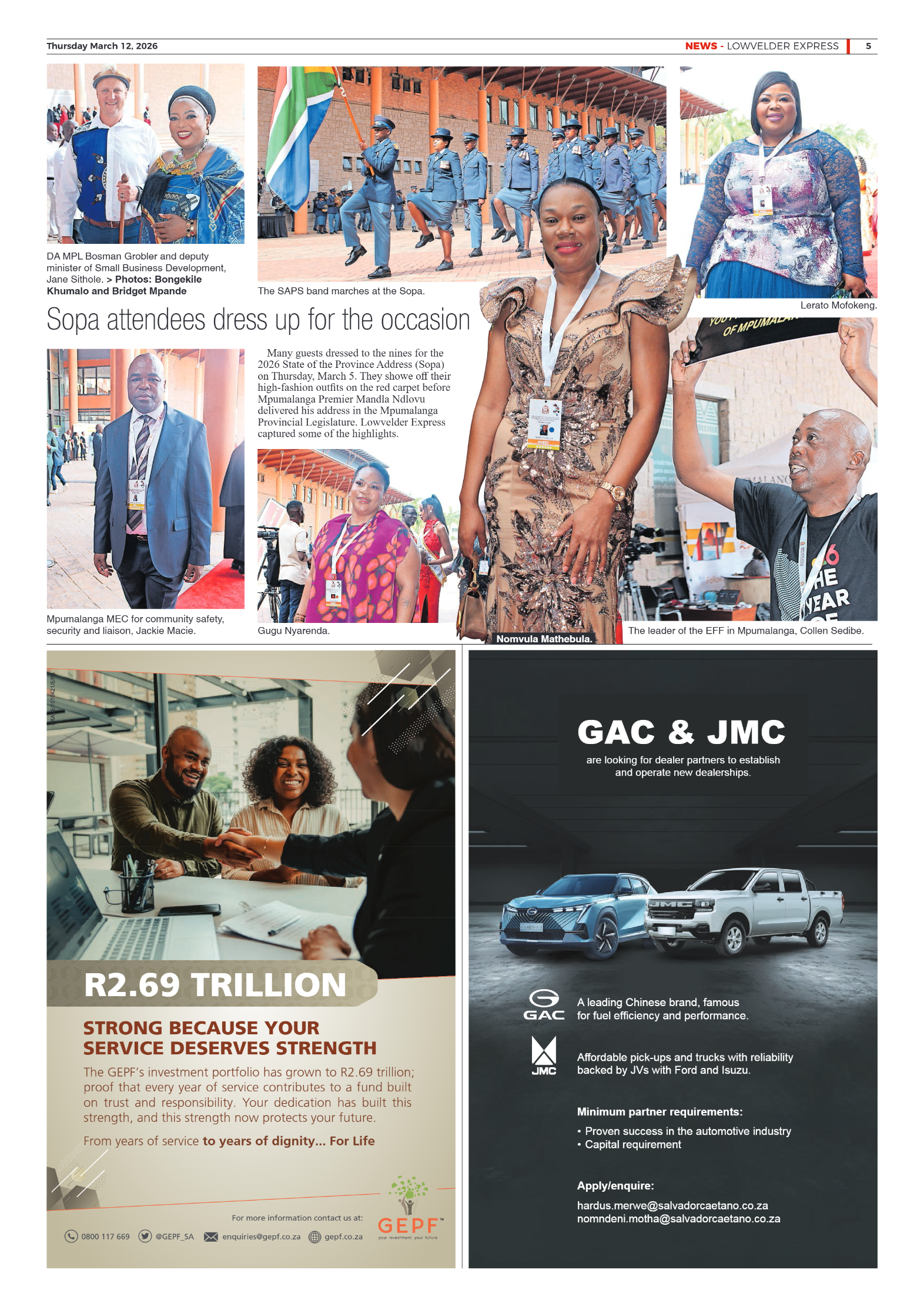 Lowvelder Express 12 March 2026 page 5