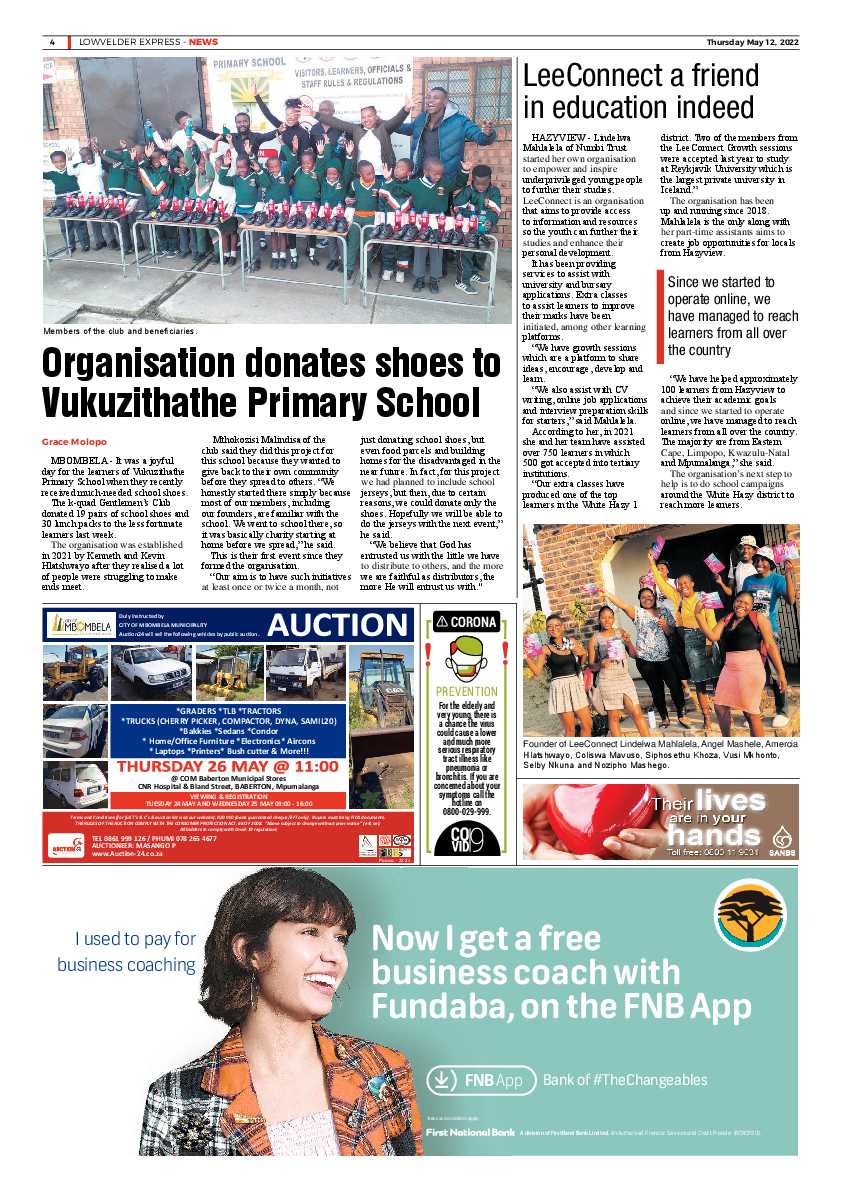 Lowvelder Express 12 May 2022 page 4