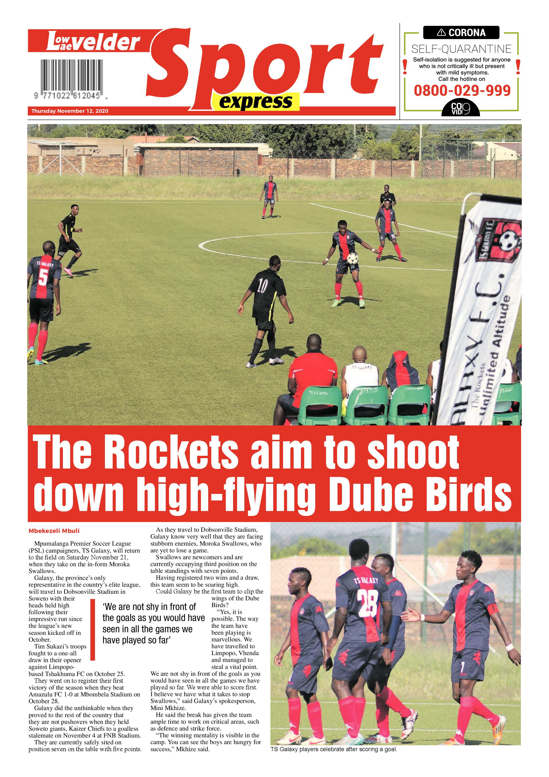 Lowvelder Express 12 November 2020 page 8