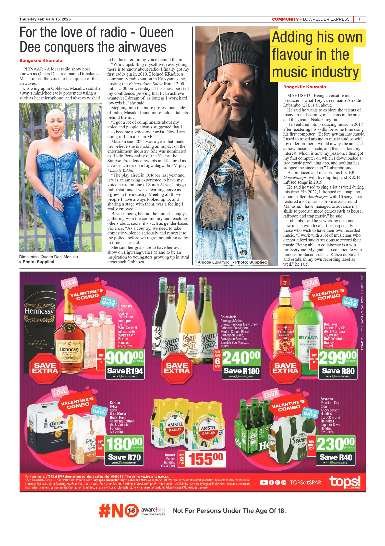Lowvelder Express 13 February 2025 page 11