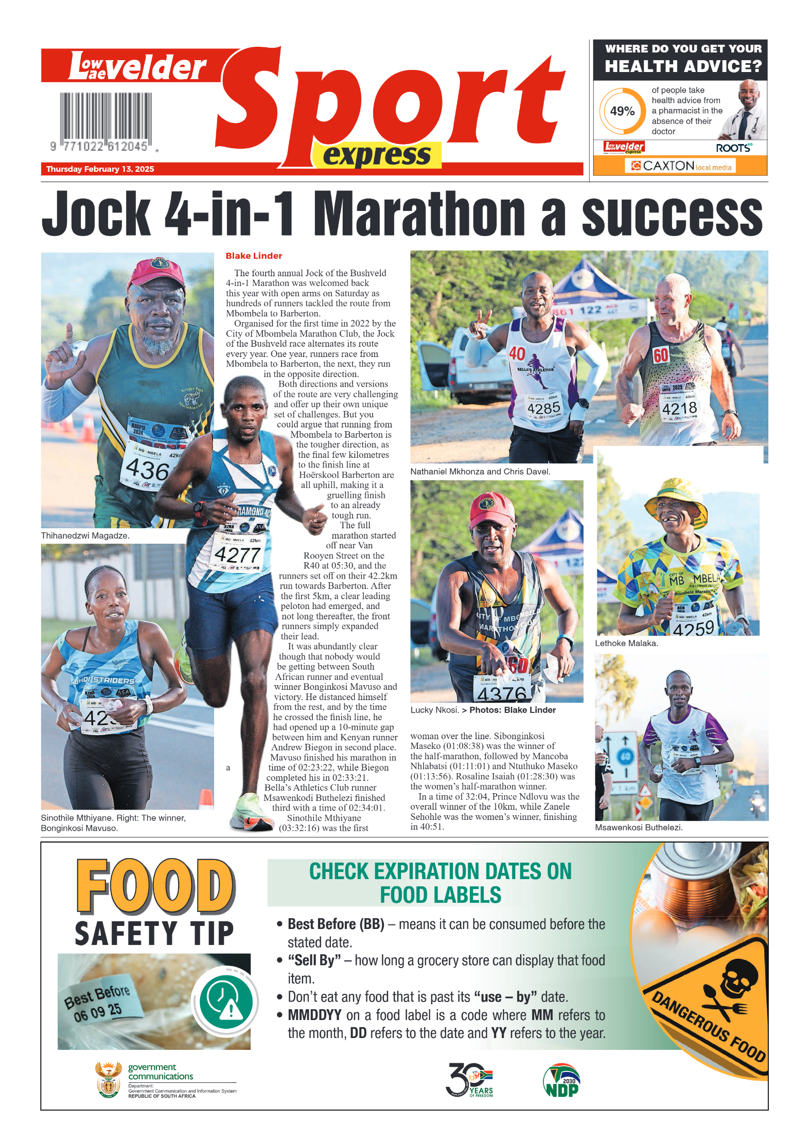 Lowvelder Express 13 February 2025 page 12