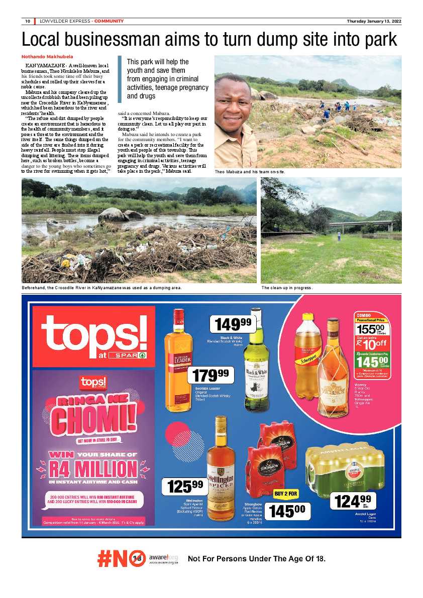 Lowvelder Express 13 January 2022 page 10