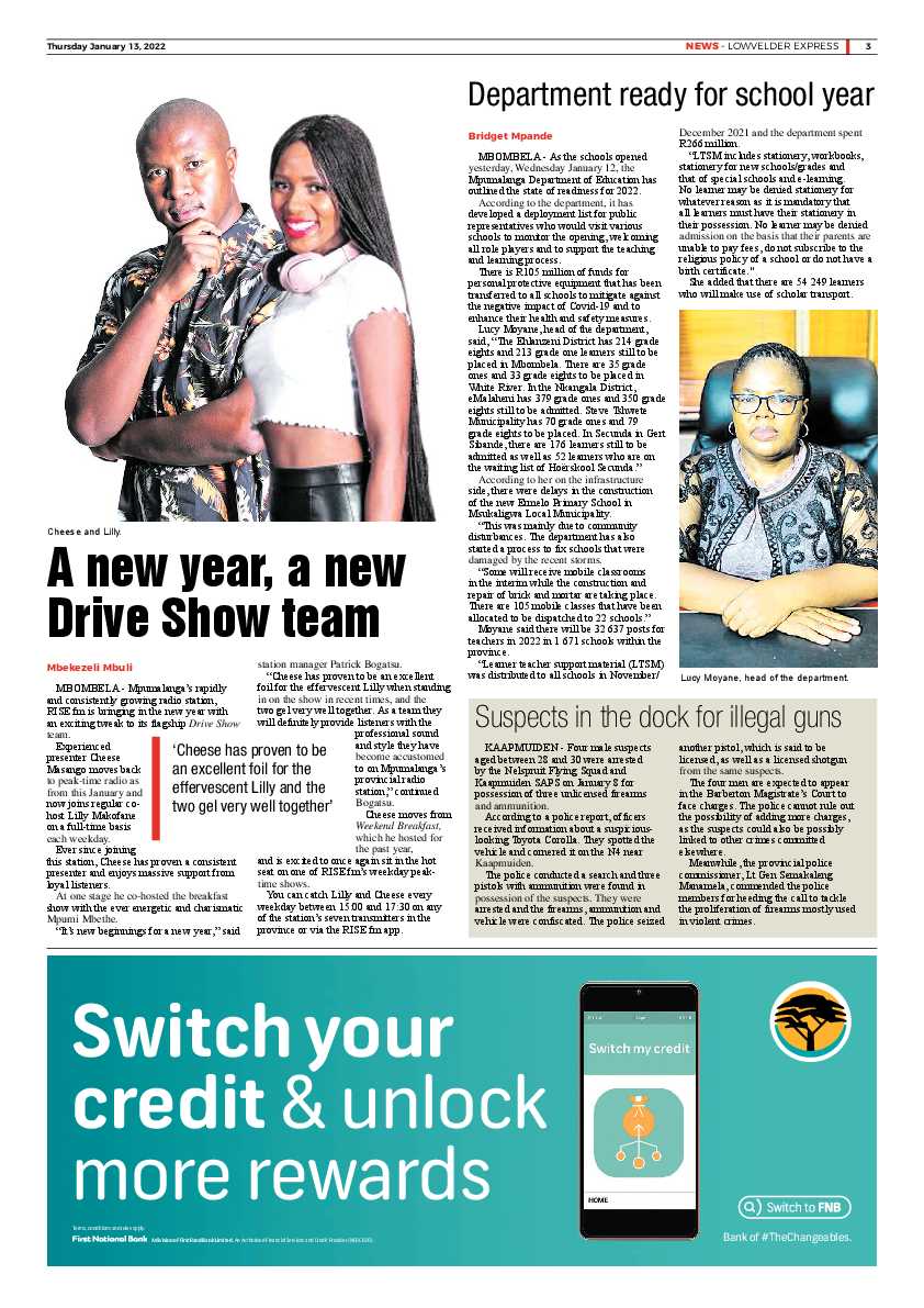 Lowvelder Express 13 January 2022 page 3