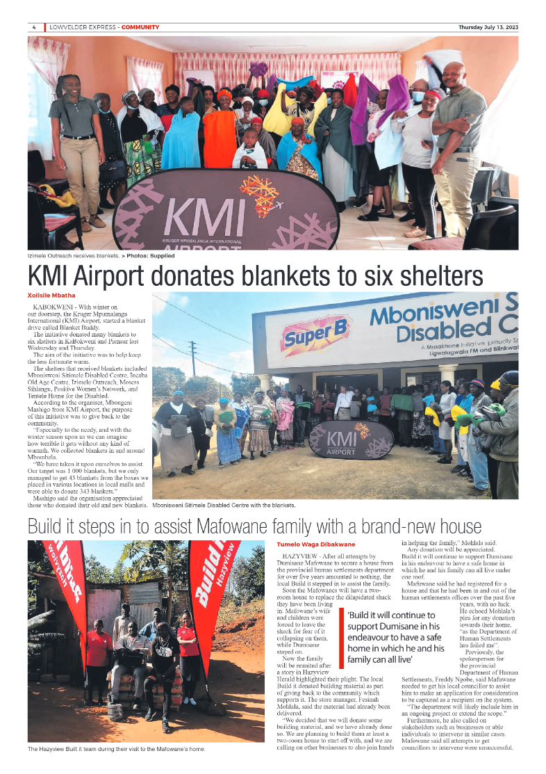Lowvelder Express 13 July 2023 page 4