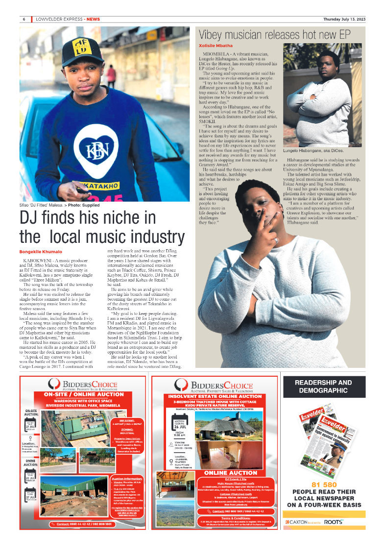 Lowvelder Express 13 July 2023 page 6