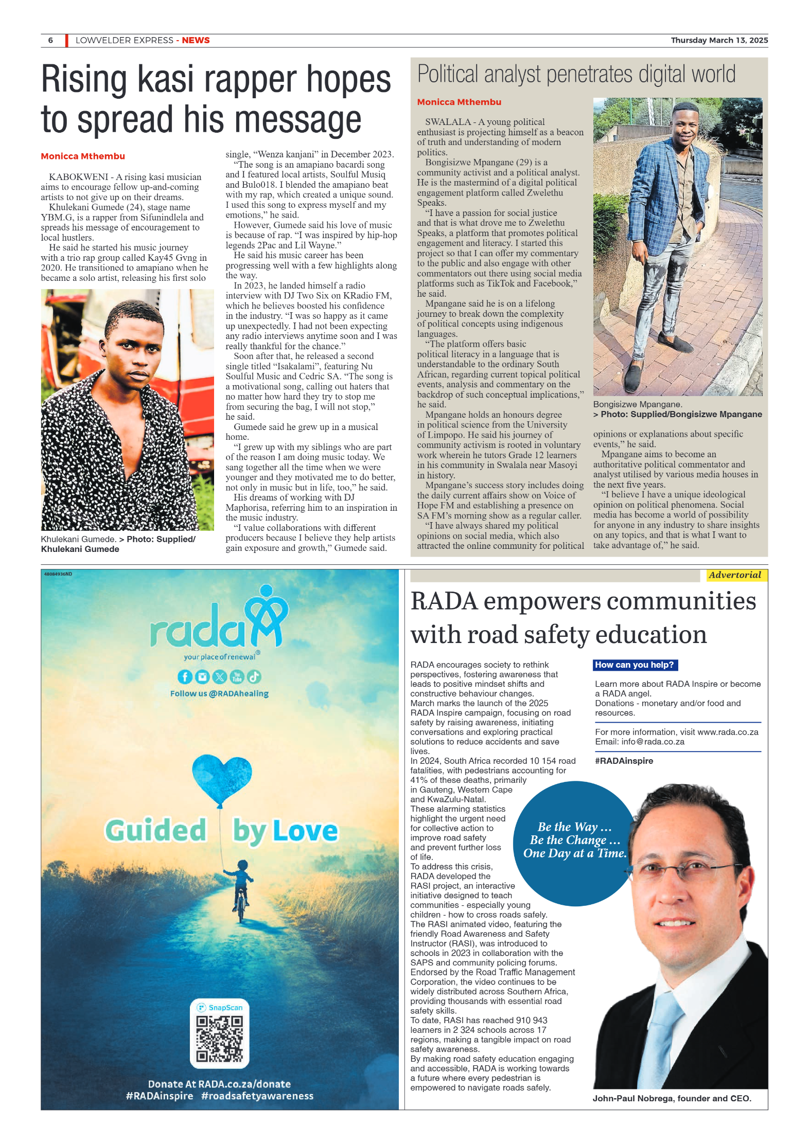 Lowvelder Express 14 March 2025 page 6