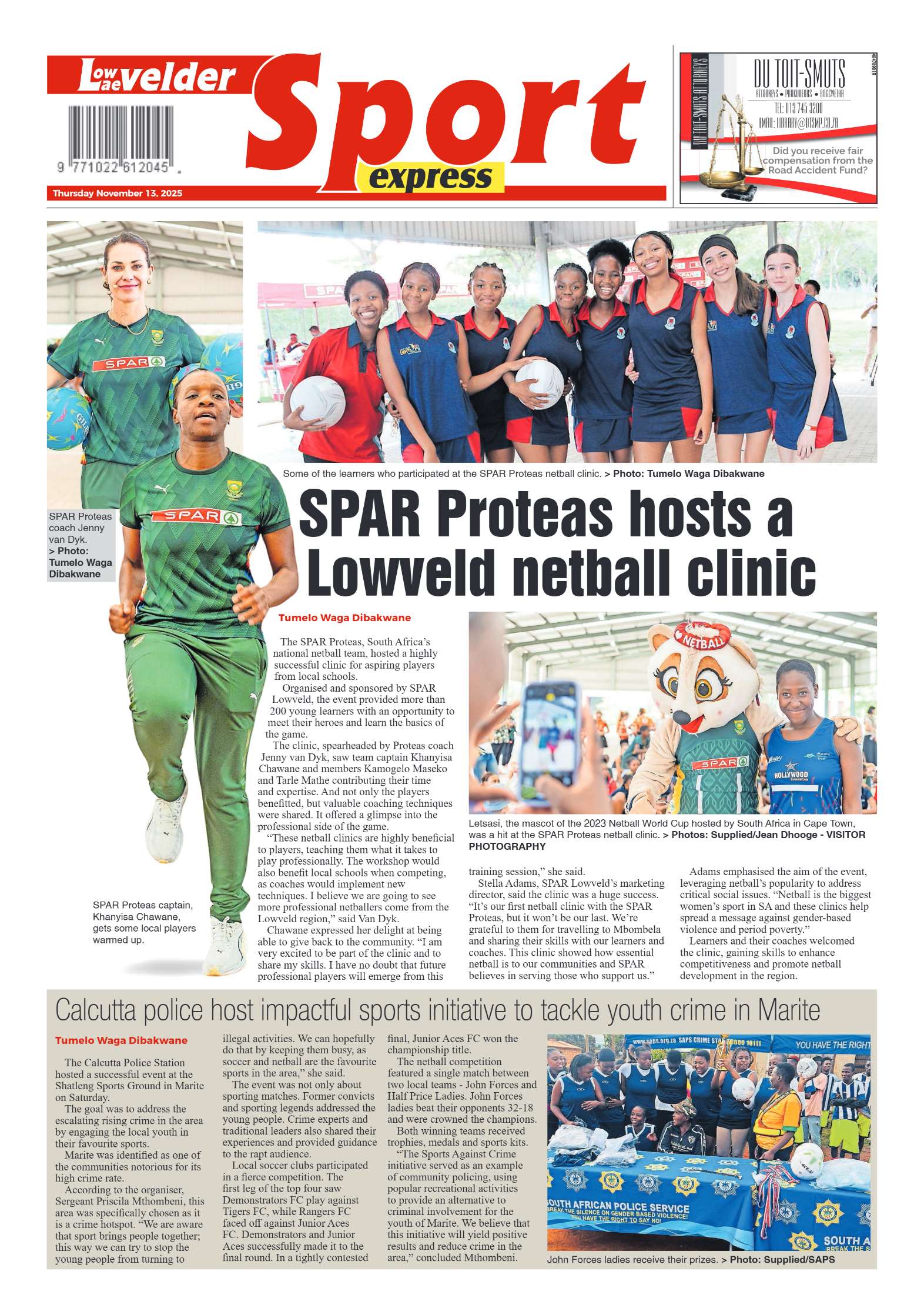 Lowvelder Express 13 November 2025 page 8