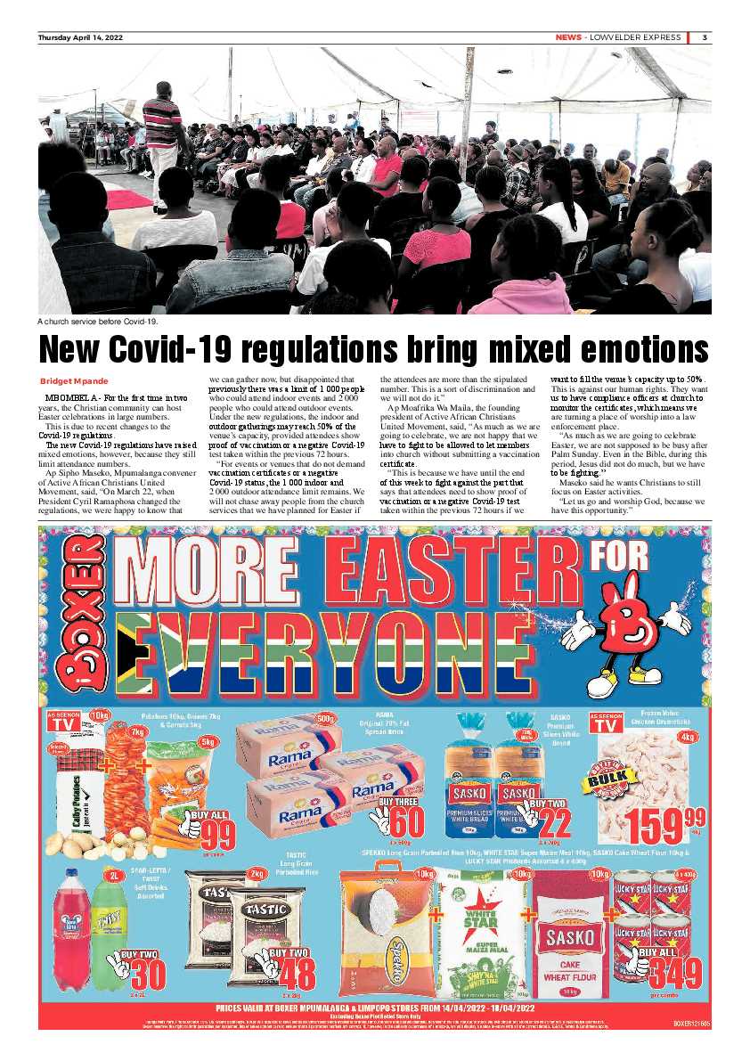 Lowvelder Express 14 April 2022 page 3
