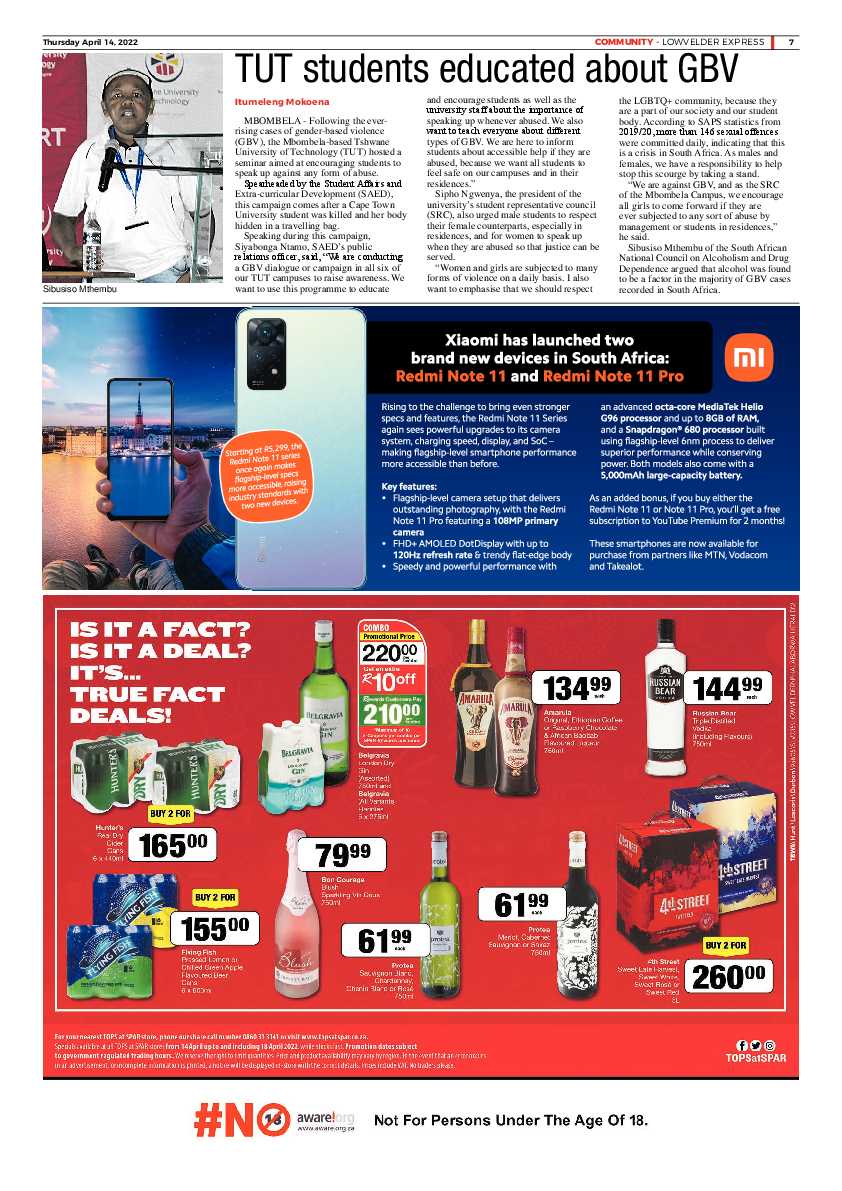 Lowvelder Express 14 April 2022 page 7