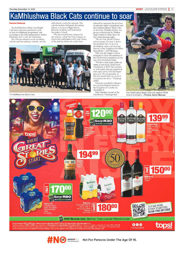 Lowvelder Express 14 December 2023 page 11