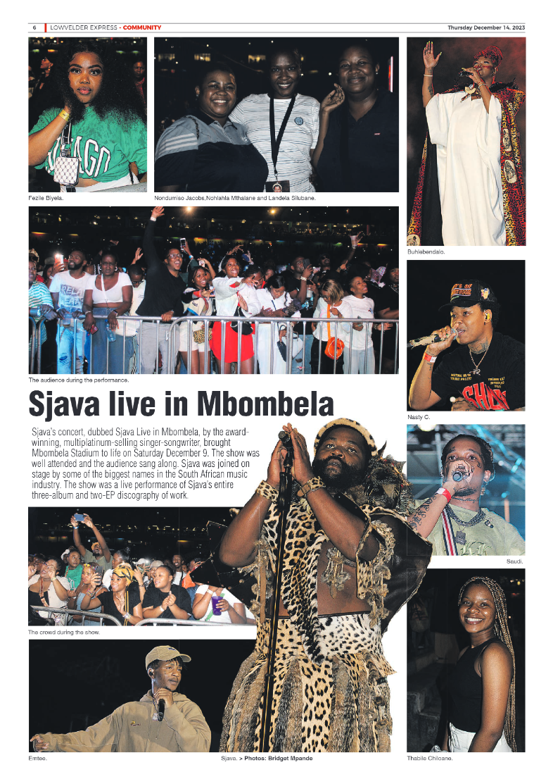 Lowvelder Express 14 December 2023 page 6