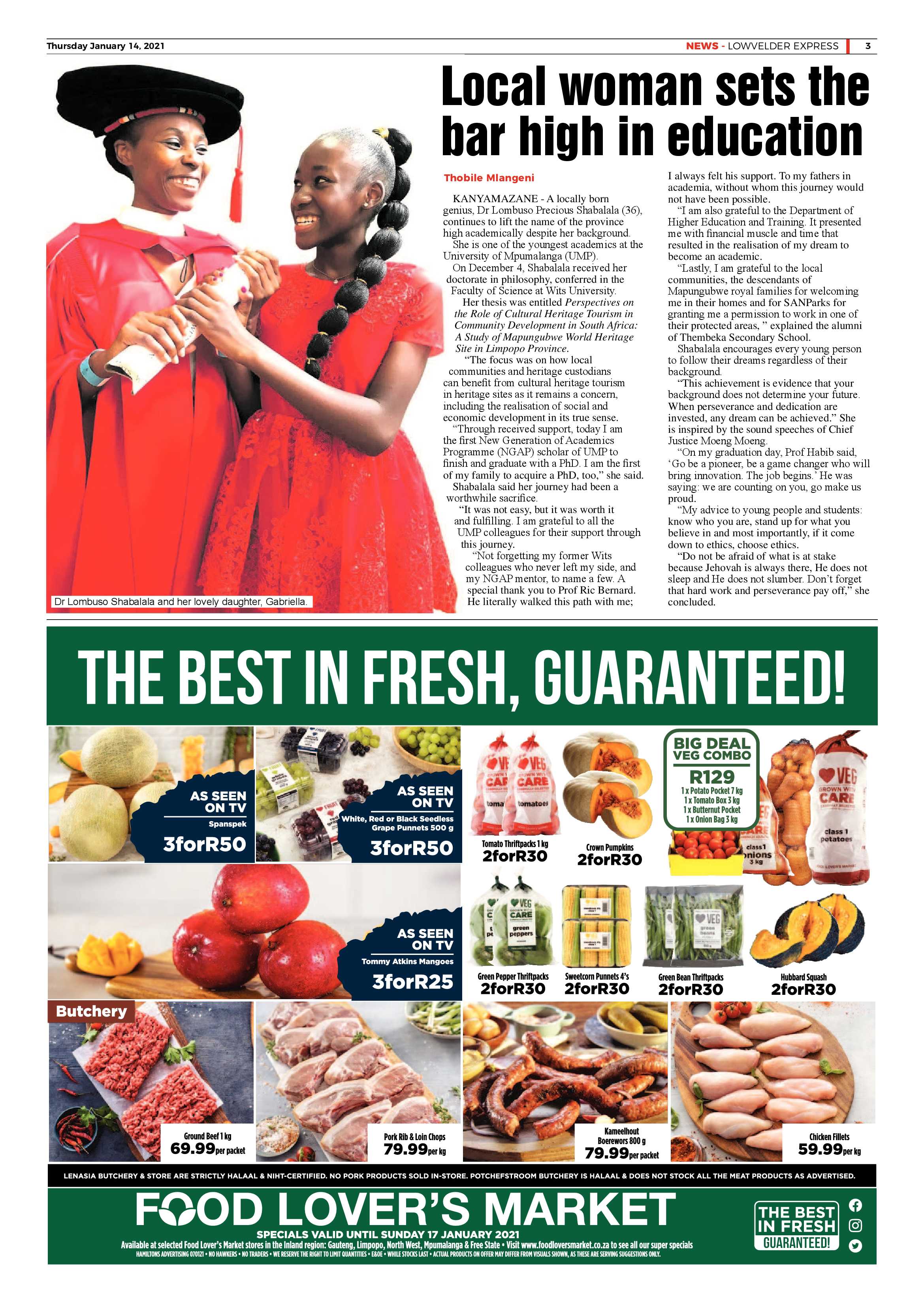 Lowvelder Express 14 January 2021 page 3