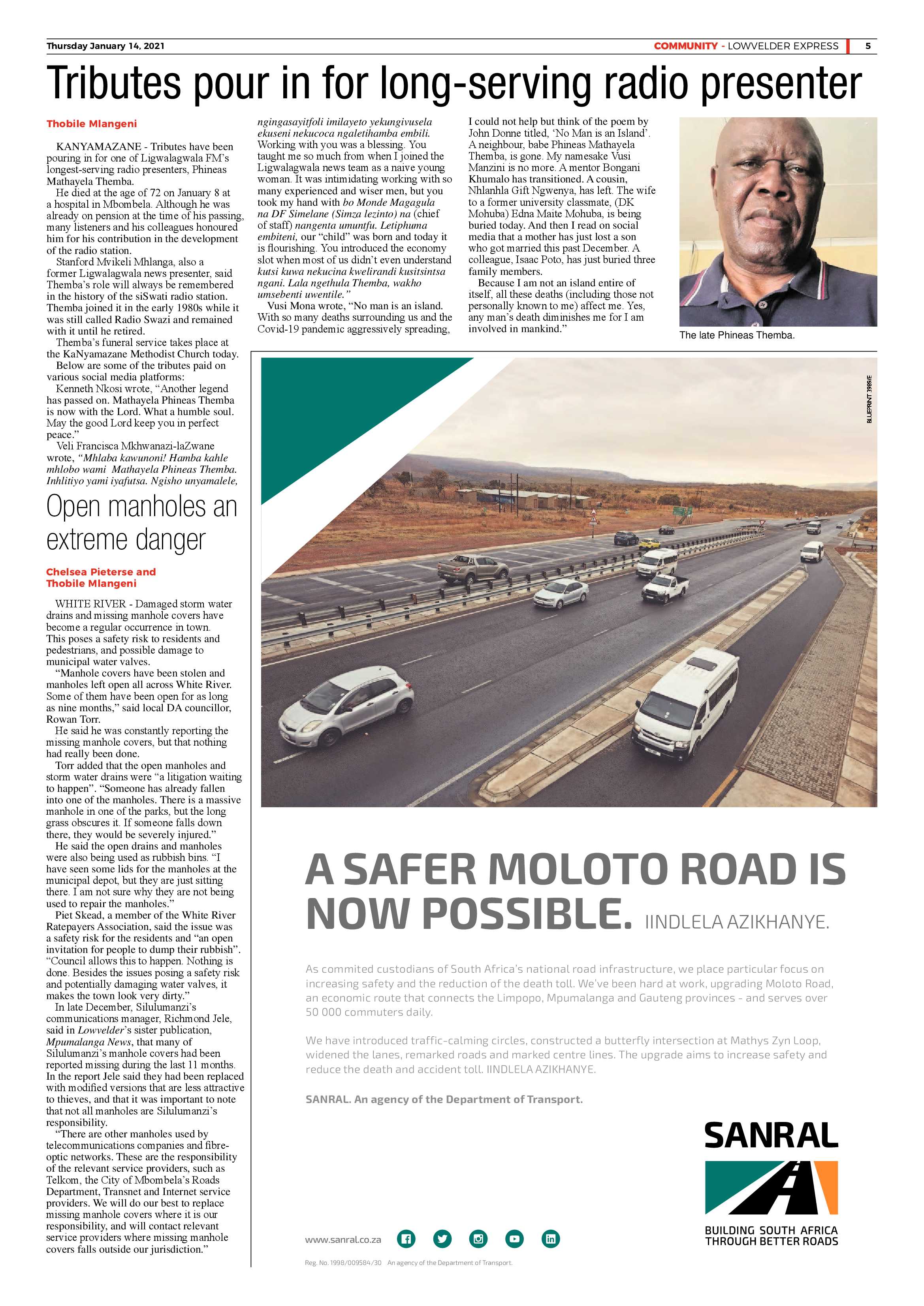 Lowvelder Express 14 January 2021 page 5