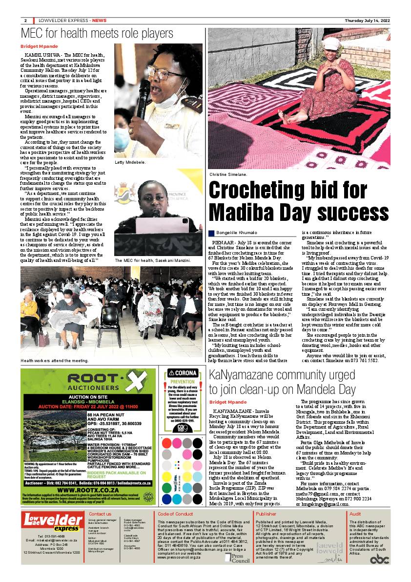 Lowvelder Express 14 July 2022 page 2