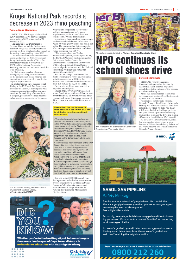 Lowvelder Express 14 March 2024 page 3