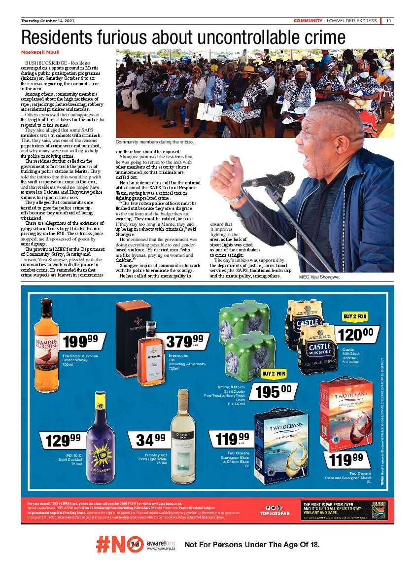 Lowvelder Express 14 October 2021 page 11