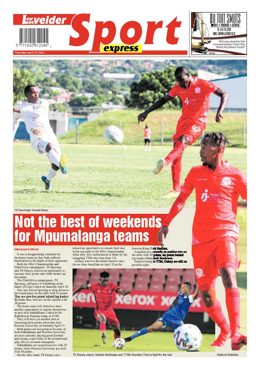 Lowvelder Express 14 May 2021 page 12