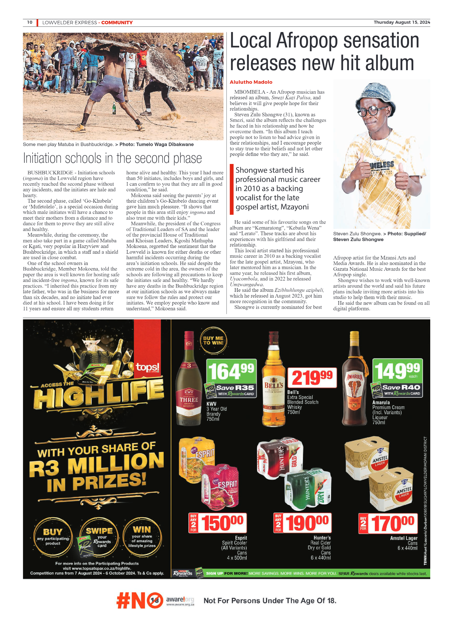 Lowvelder Express 15 August 2024 page 10