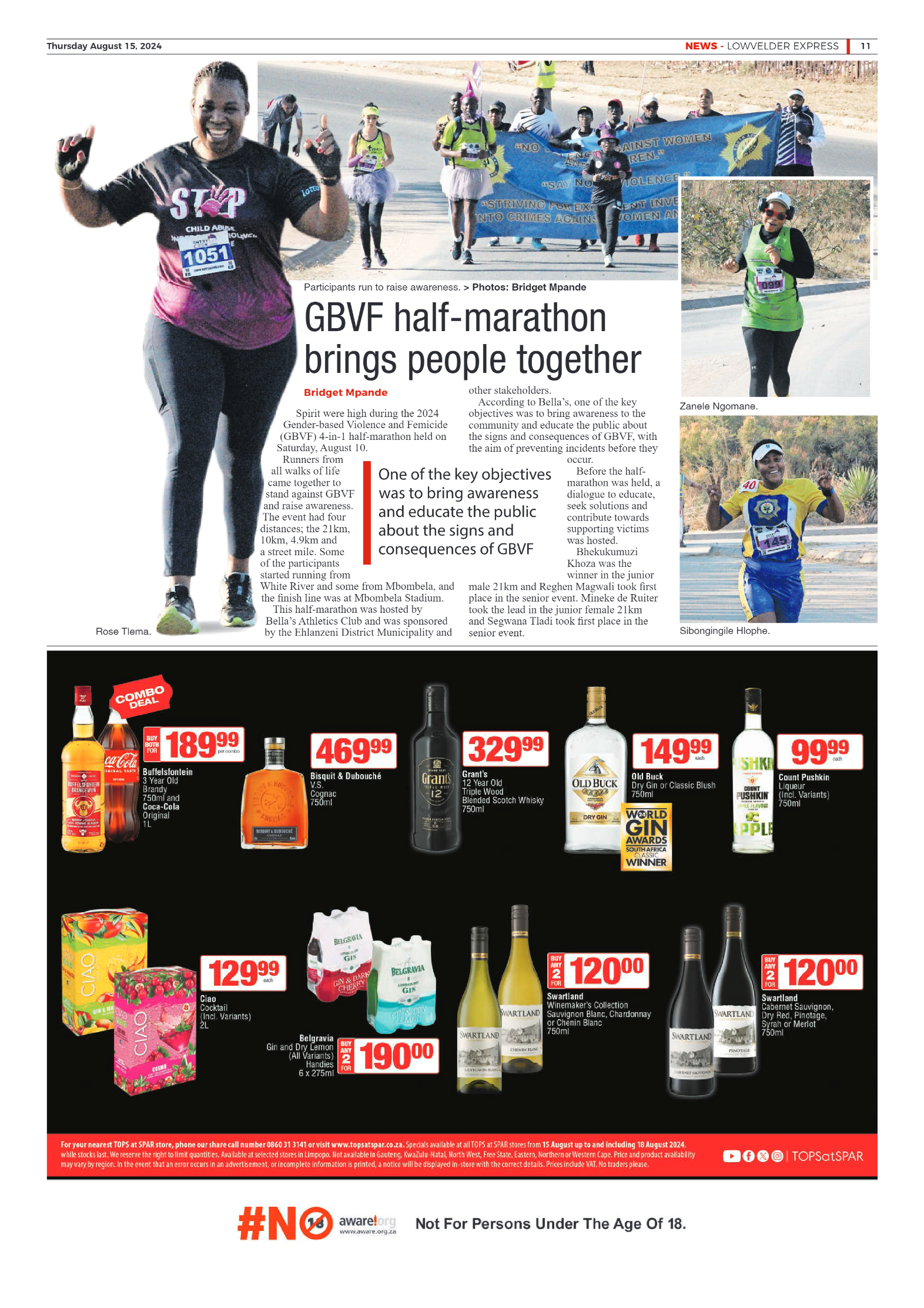 Lowvelder Express 15 August 2024 page 11