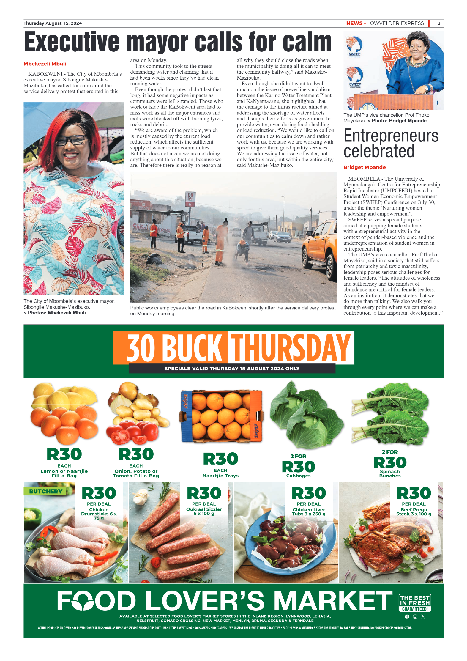 Lowvelder Express 15 August 2024 page 3