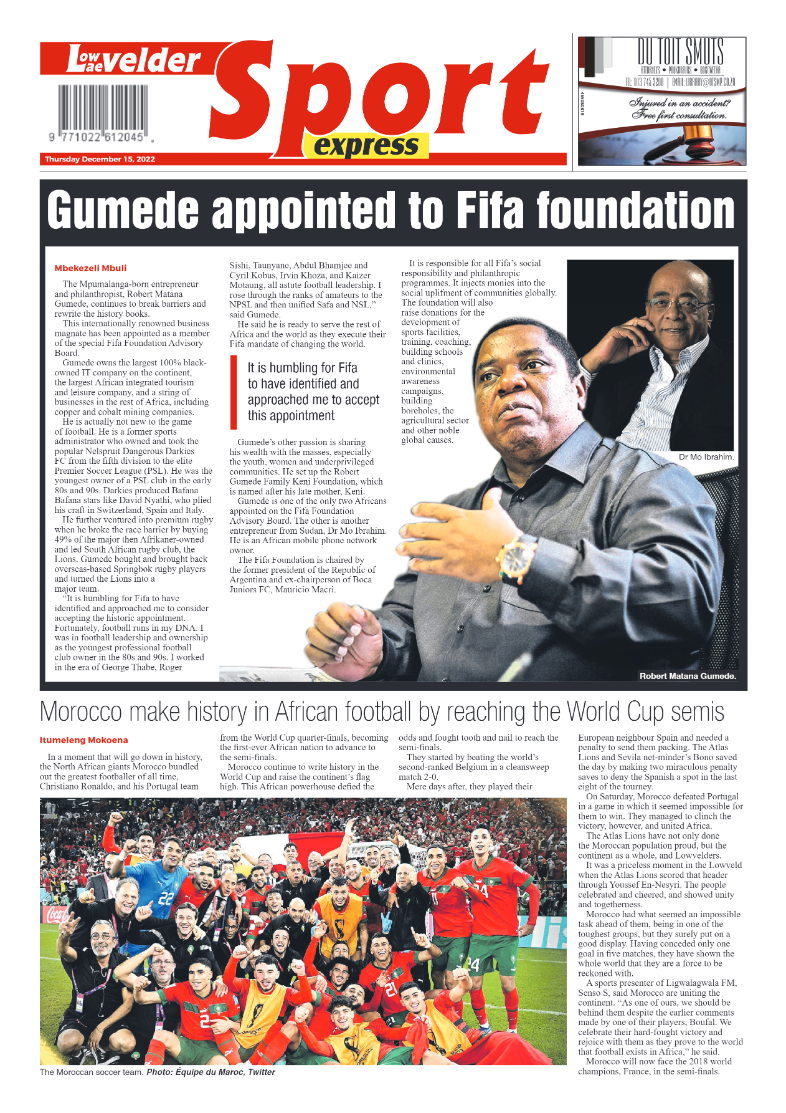 Lowvelder Express 15 December 2022 page 12