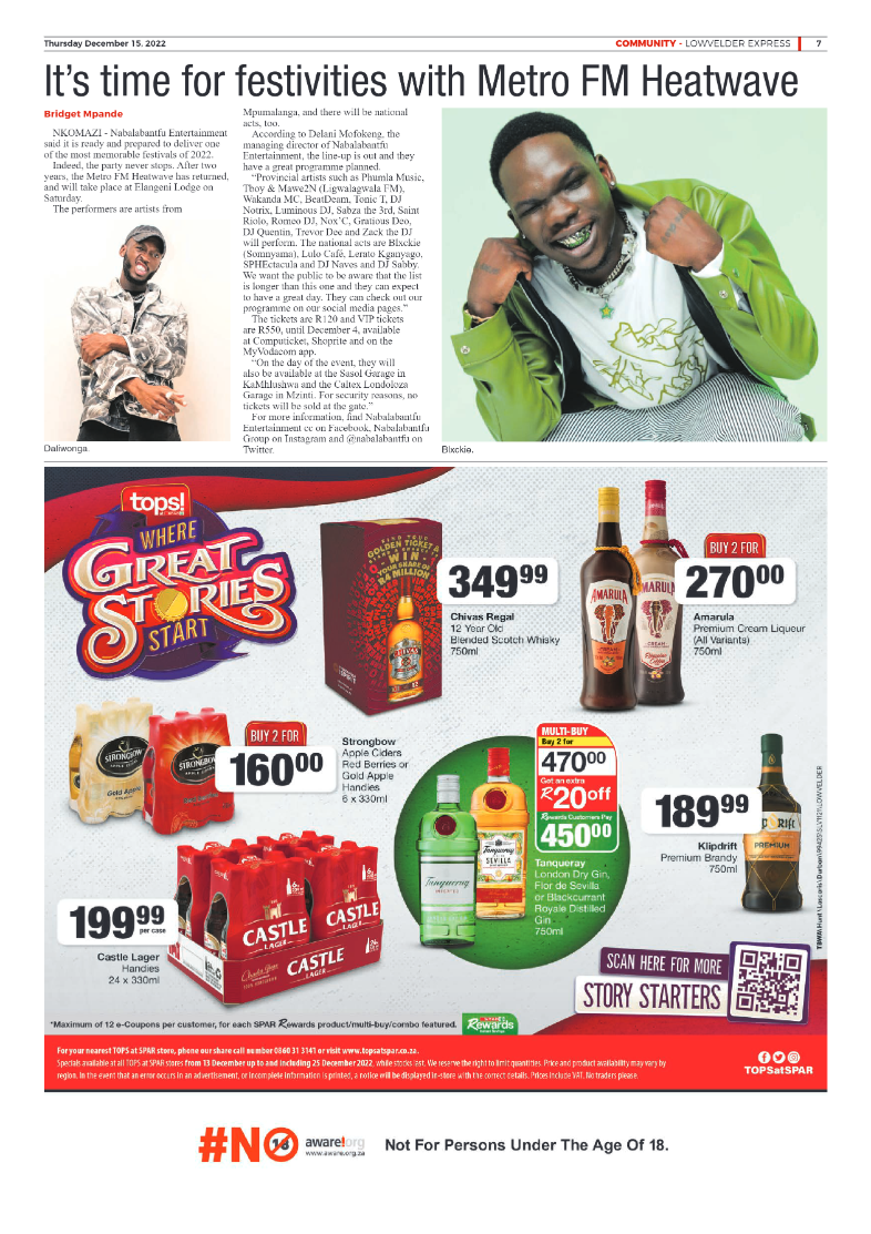 Lowvelder Express 15 December 2022 page 7