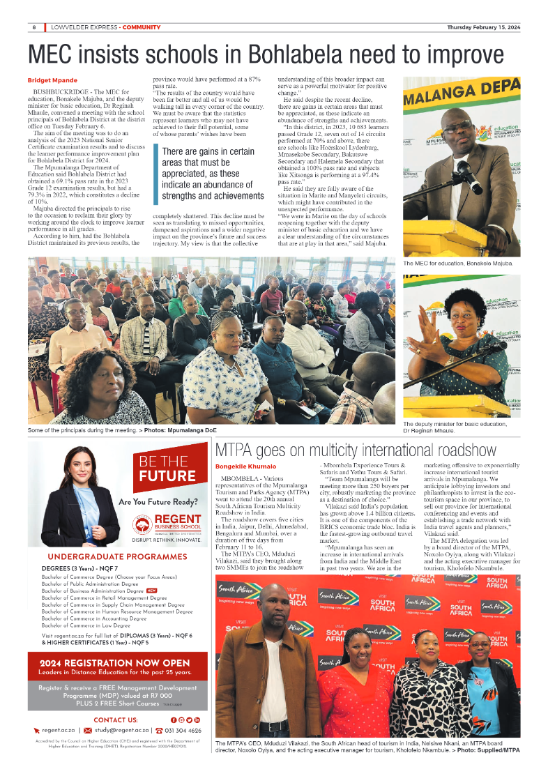 Lowvelder Express 15 February 2024 page 8