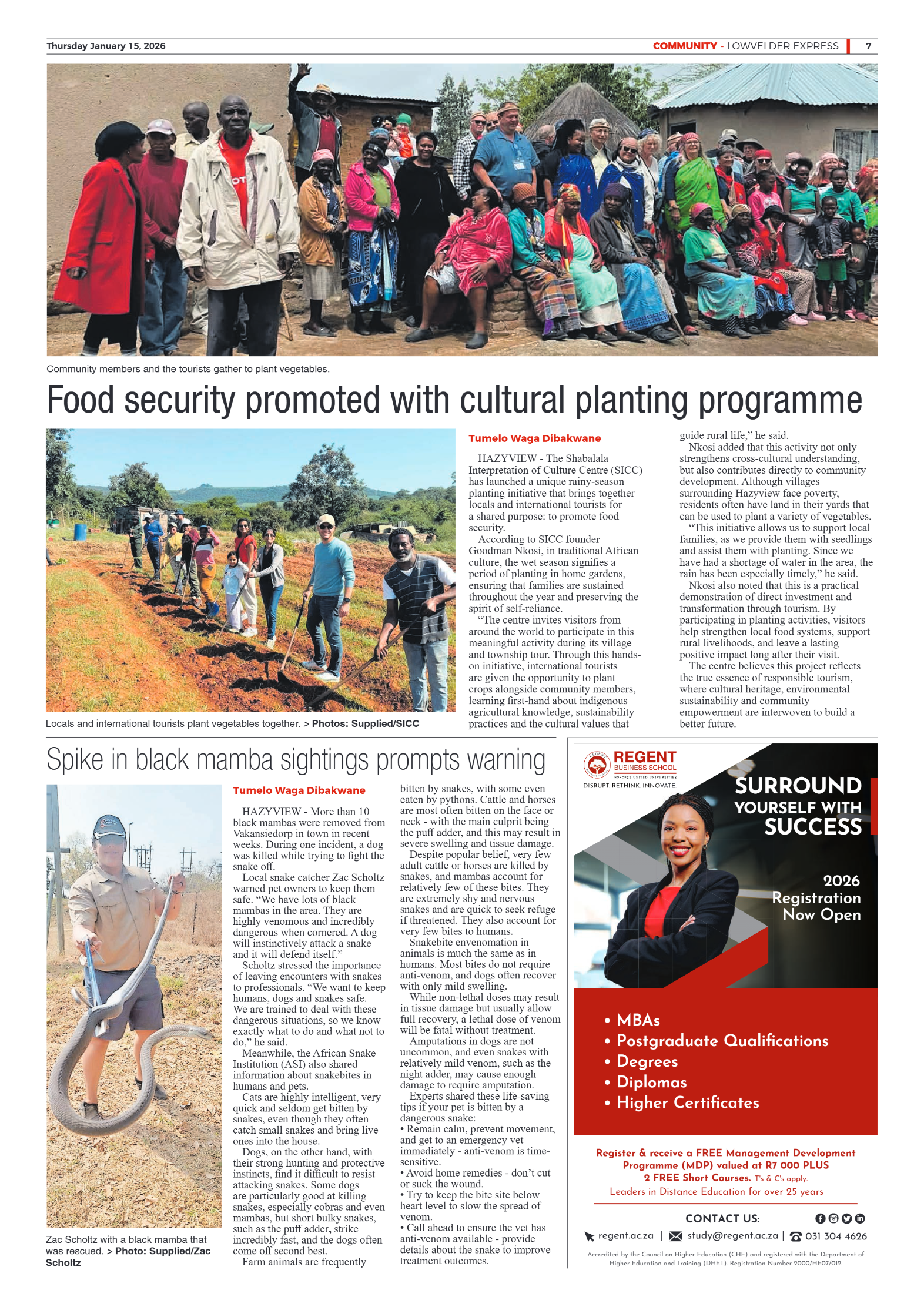 Lowvelder Express 15 January 2026 page 7