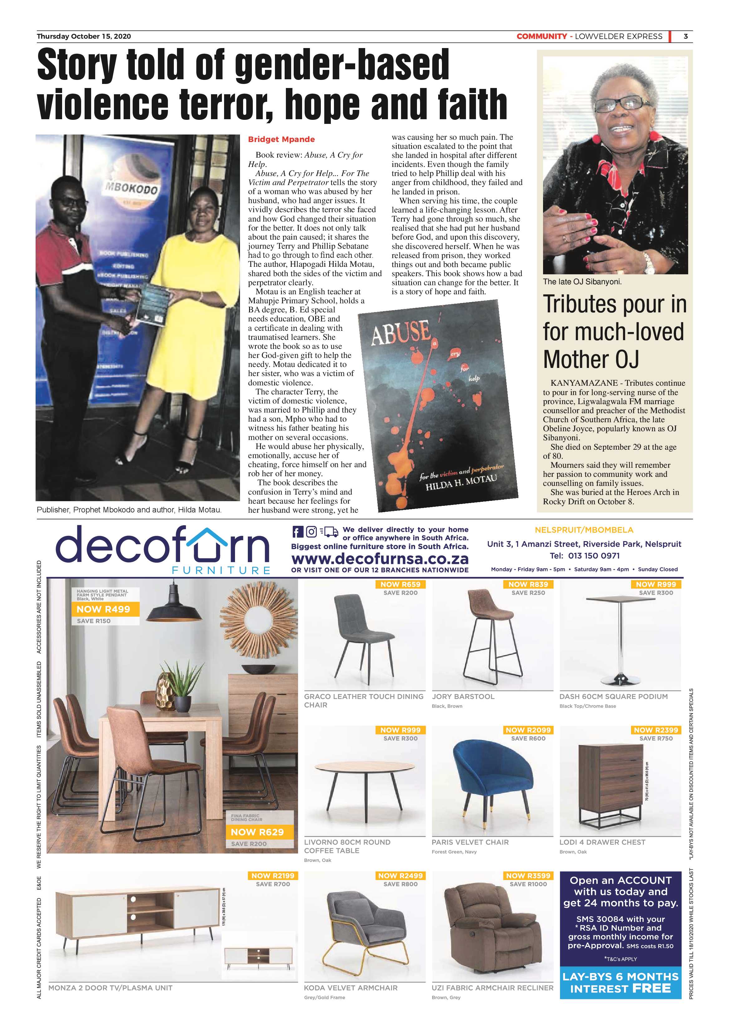 Lowvelder Express 15 October 2020 page 3